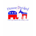 House Divided T-Shirt by cdemac House Divided T-Shirt