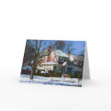 House Down the Street in Winter card