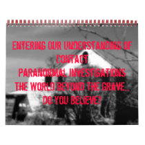 house, Entering Our Understanding of ContactPar... Wall Calendar