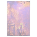 House fire in wind, Alabama Stationery