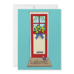 House Front Door Welcome Mat Custom Invitations