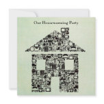 House Home Housewarming Moving Party Invitation