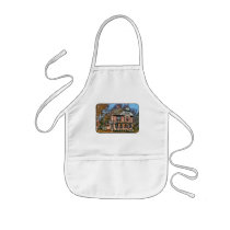 House - I want that Big Pink House aprons