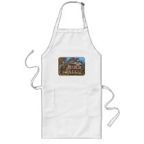 House - I want that Big Pink House aprons
