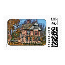 House - I want that Big Pink House postage