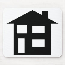 house icon mousepads
