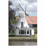 House In The Style Of A Windmill At Norfolk Broads Acrylic Cut Outs