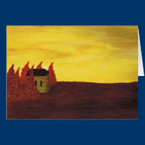 house in the trees cards