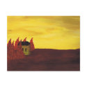house in the trees postcards