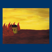 house in the trees posters