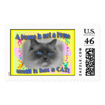 House is not Home Postage Stamp