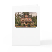 House - Living doll house cards