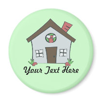 House Magnet by Customizables House Magnet