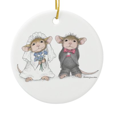 House-Mouse Designs&#174;-Personalized Wedding Ornament
