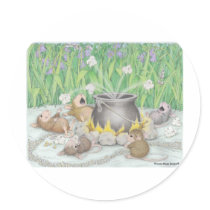 House-Mouse Designs® - Round Stickers
