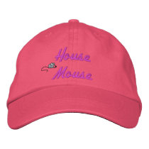 House Mouse Embroidered Hat embroidered hats