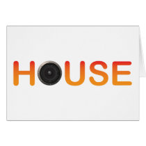 HOUSE Music cards