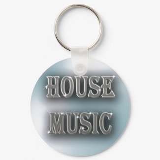 House Music keychain
