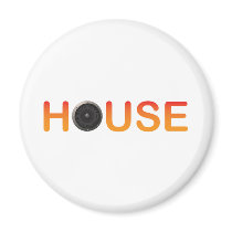 HOUSE Music magnets