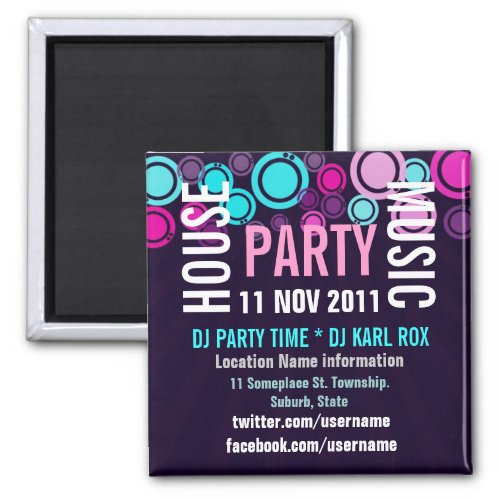 house music party. House Music Party Event