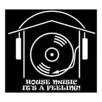 House Music Poster posters