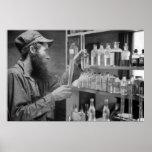 House of David Chem Lab, 1940 Poster