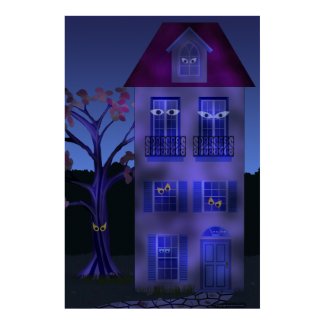 House of Eyes Print print