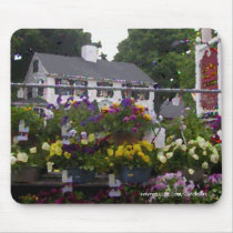 "House of Flowers" Mousepad by GreenGardenGates "House of Flowers" Mousepad