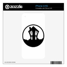 House of Geekery Merchandise Decals For The iPhone 4