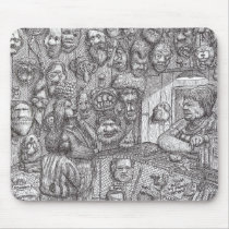 House of Masks - Mousepad