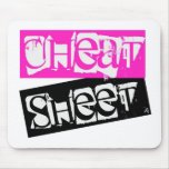 House of Rebeldom: Cheat Sheet Mousepad