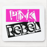 House of Rebeldom: Pink Rebel Mousepad