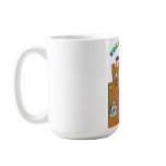 House of Russian Blue cat crest mug - Russia flag