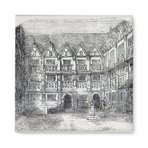 House of Sir Thomas Gresham Refrigerator Magnet