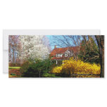 House on the Hill in Spring Rack Cards