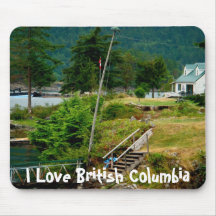 House on the Shore Mouse Pads