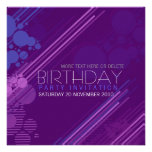 House Party Birthday Invitation