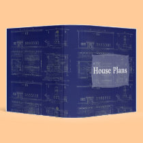 House Plans Blueprint Binder binders