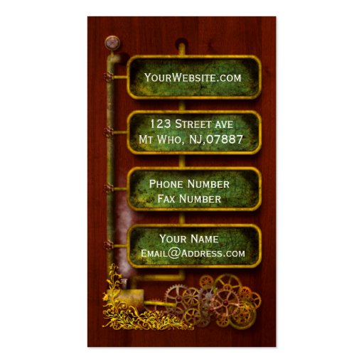 House - Porch - Cranford, NJ - Lovely in Lavender Business Card Templates (back side)