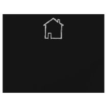 House Sketch. Gray and Black. Flyer