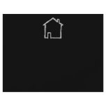 House Sketch. Gray and Black. flyers