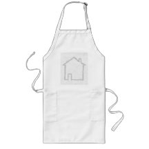 House Sketch. Gray. Apron