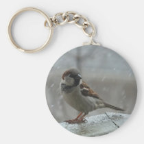 House Sparrow Keychain keychains