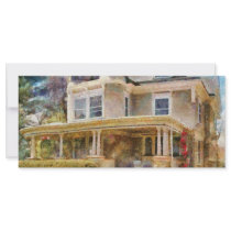 House - Summer House II Rack Card Design