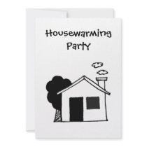 house & tree invites