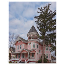 House - Victorian - Flemington, NJ - The Pink Lady Flyer