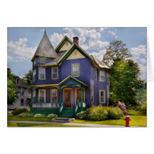 House - Victorian - The old ladies house Card