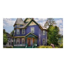 House - Victorian - The old ladies house Photo Cards