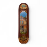 House - Victorian - The wayward inn Skateboard Deck