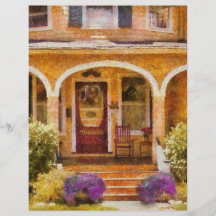 House - Visiting Grandma Personalized Flyer